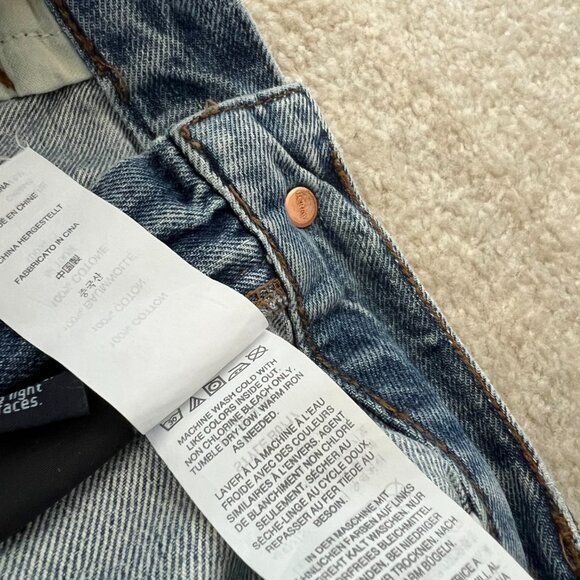 J. Crew Broken In Boyfriend Blue Jeans 28 - Picture 10 of 10